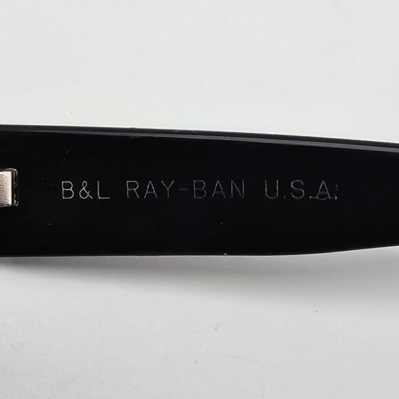 Ray-Ban B&L W1924 XYAO Ebony Frame G-15 Green Glass Lens Cat Eye Sunglasses 55mm main image 14